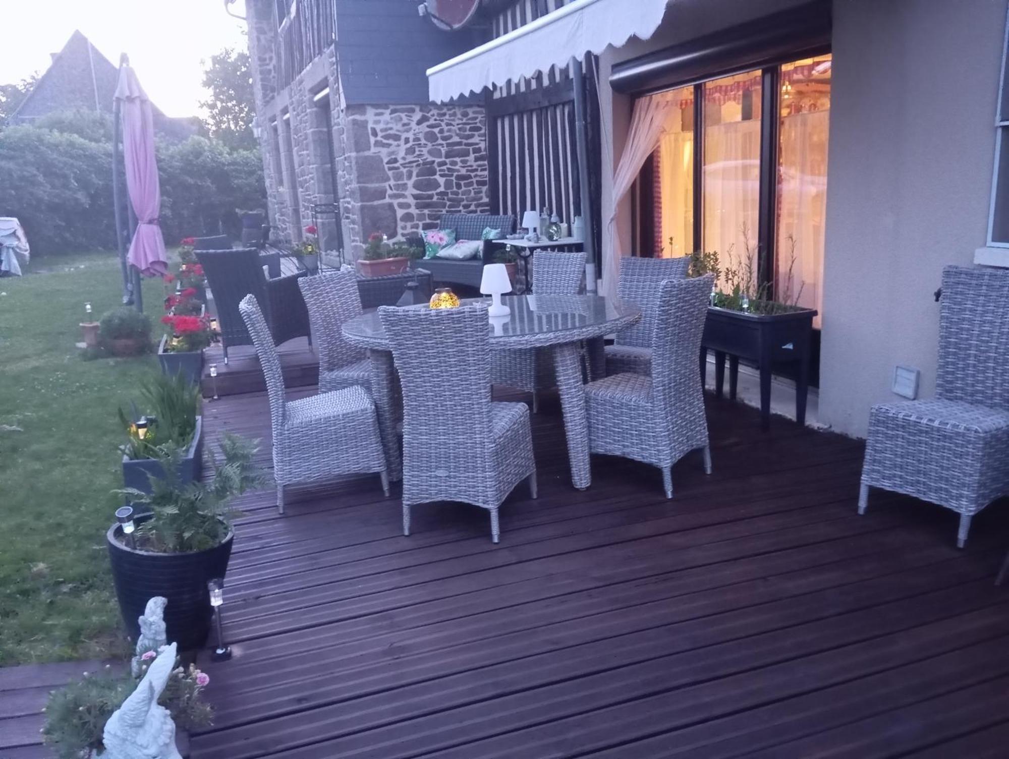 La Gerbaudiere Chambres&Table D Hotes Proche Mont Saint Michel Cuisine Maison Notre-Dame-du-Touchet Exterior foto